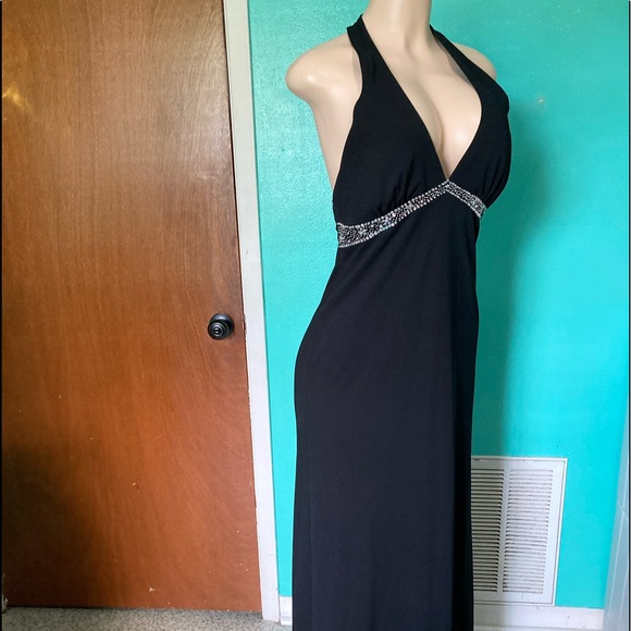 Dave & Johnny Women's Black Party Dress - Size 7/8 - Picture 2 of 7